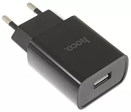 Сетевое зарядное устройство Hoco DC20A 2.1a home charger black - миниатюра 2 Сетевое зарядное устройство Hoco DC20A 2.1a home charger black - миниатюра 2