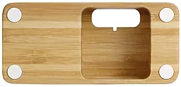 Док-станция для умных часов Apple Watch Wood Stand Apple Watch + iPhone (000st20295) - миниатюра 2