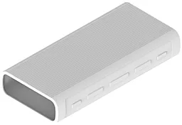 Силиконовый чехол для Xiaomi Mi Power bank 2C 20000mAh / 3 20000 (PLM18ZM) White - миниатюра 2