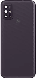 Задняя крышка корпуса Motorola Moto G10 (XT2127) со стеклом камеры Original Aurora Grey - фото Задняя крышка корпуса Motorola Moto G10 (XT2127) со стеклом камеры Original Aurora Grey