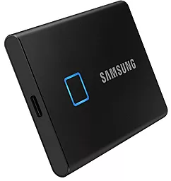 SSD Накопитель Samsung T7 Touch 1 TB (MU-PC1T0K/WW) Black - миниатюра 2