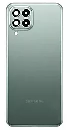 Задняя крышка корпуса Samsung Galaxy M33 M336BU со стеклом камеры, Original Green - фото Задняя крышка корпуса Samsung Galaxy M33 M336BU со стеклом камеры, Original Green
