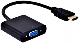Видео переходник (адаптер) STLab HDMI M - VGA F + Audio 3.5mm - 3.5mm Черный (U-990) - миниатюра 2