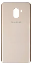 Задняя крышка корпуса Samsung Galaxy A8 Plus 2018 A730F Original Gold - фото Задняя крышка корпуса Samsung Galaxy A8 Plus 2018 A730F Original Gold