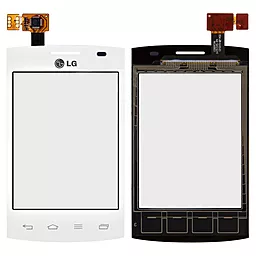 Сенсор (тачскрін) LG Optimus L1 2 E410, E420 (original) White