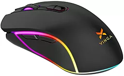 Комп'ютерна мишка Vinga MSG-185 Black - мініатюра 2