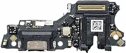 Нижняя плата Oppo A53 2020 / A53s с разъемом зарядки, наушников, микрофоном Original