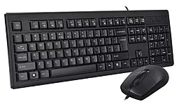Комплект (клавиатура+мышка) A4Tech KR-8372S Black - миниатюра 2