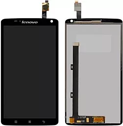 Дисплей Lenovo S930 з тачскріном, Black - фото Дисплей Lenovo S930 з тачскріном, Black