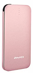 Повербанк Awei P20K 8000 mAh Rose Gold - фото Повербанк Awei P20K 8000 mAh Rose Gold