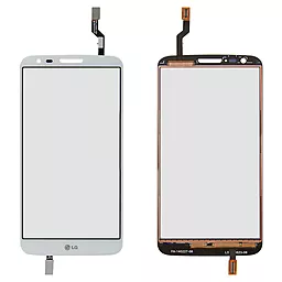 Сенсор (тачскрін) LG G2 (20pin, D802, D805) (original) White - фото Сенсор (тачскрін) LG G2 (20pin, D802, D805) (original) White