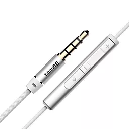 Наушники Baseus Encok H06 Silver - миниатюра 4 Наушники Baseus Encok H06 Silver - миниатюра 4
