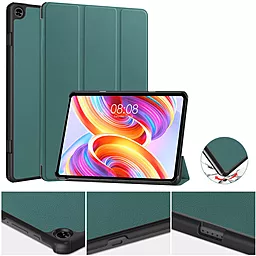 Чехол для планшета BeCover Smart Case для Teclast T50 2022 11" Dark Green (709898) - фото Чехол для планшета BeCover Smart Case для Teclast T50 2022 11" Dark Green (709898)