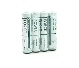 Батарейки Force Power LR03-4s AAA (FR03) 4шт 1.5 V - фото Батарейки Force Power LR03-4s AAA (FR03) 4шт 1.5 V