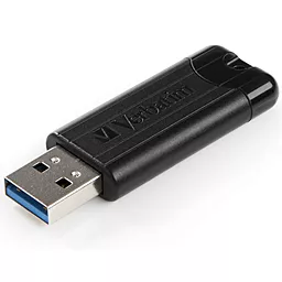 Флешка Verbatim 16GB PinStripe Black USB 3.0 (49316) - миниатюра 4