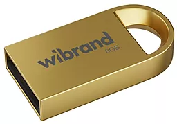 Флешка Wibrand Lynx 8Gb Gold (WI2.0/LY8M2G)