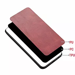 Чехол Cosmic Leather Case для Samsung Galaxy A54 5G Red - миниатюра 3