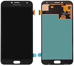 Дисплей Samsung Galaxy J4 J400 з тачскріном, оригінал, Black