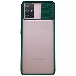 Чехол Epik Camshield matte Samsung A515 Galaxy A51  Green