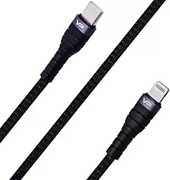 USB PD Кабель Veron CL03 USB Type-C - Lightning Cable Black