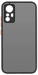 Чехол MAKE Frame (Matte PC+TPU) для Xiaomi 12 Pro Black (MCMF-X12PBK)