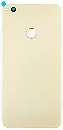 Задняя крышка корпуса Huawei P8 Lite 2017 / P9 Lite 2017 / Nova Lite 2016 / GR3 2017 / Honor 8 Lite со стеклом камеры, с логотипом "Huawei" Original  Gold
