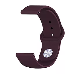 Змінний ремінець для розумного годинника Motorola Moto 360 2nd Gen. Men"s (706258) Purple-Wine - мініатюра 2