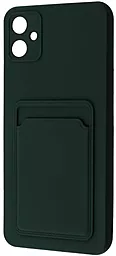 Чехол Wave Colorful Pocket для Samsung Galaxy A05 A055 Dark Green