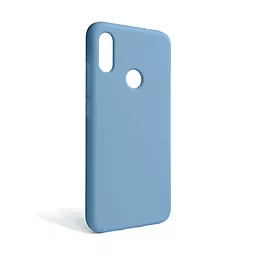 Чехол Silicone Case для Xiaomi Redmi Note 7 Light Blue