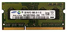 Оперативна пам'ять для ноутбука Samsung SO-DIMM DDR3 2GB 1333 (M471B5773DH0-CH9)