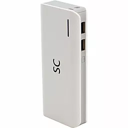 Повербанк GOLF GF-209 10000mAh White/Grey
