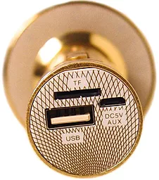 Беспроводной микрофон для караоке SU-YOSD YS-66 Gold - миниатюра 3
