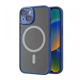 Чехол Rock Guard Touch MAGSAFE (Antidrop Lens Protection) для Apple iPhone 14 Plus Blue