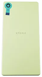 Задняя крышка корпуса Sony Xperia X F5121 / Xperia X Dual F5122 со стеклом камеры Original Lime Gold