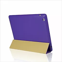 Чехол для планшета JisonCase Executive Smart Cover for iPad 4/3/2 Purple (JS-IPD-06H50) - миниатюра 4