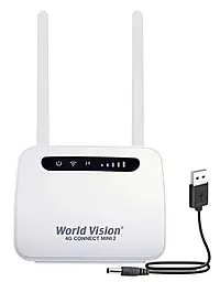 Модем 4G / 3G + Wi-Fi роутер World Vision 4G Connect MINI 2 - фото Модем 4G / 3G + Wi-Fi роутер World Vision 4G Connect MINI 2