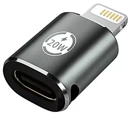 Адаптер-переходник XoKo AC-015m 20W M-F Lightning -> USB Type-C Black (XK-AC-015m) - фото Адаптер-переходник XoKo AC-015m 20W M-F Lightning -> USB Type-C Black (XK-AC-015m)