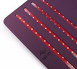 Чехол для планшета Tuff-Luv Slim-Stand Leather Case Cover for iPad 2,3,4 Raspberry: Polka-Hot (B10_36) - миниатюра 4
