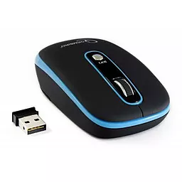 Компьютерная мышка Gembird MUSW-103-B Blue - фото Компьютерная мышка Gembird MUSW-103-B Blue