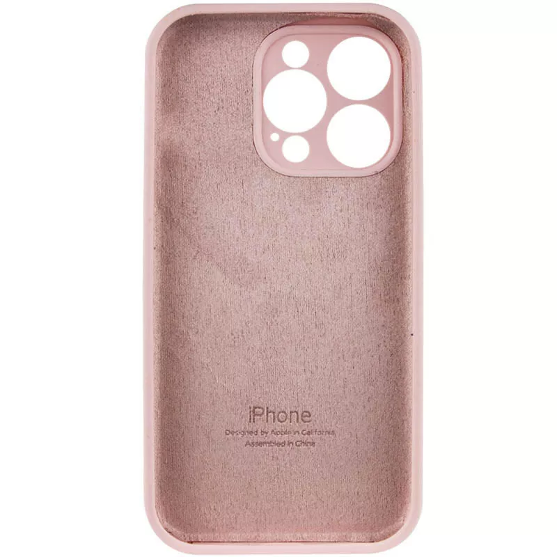 Чохол Silicone Case Full Camera для Apple iPhone 13 Pro Max  Chalk Pink - фото 2