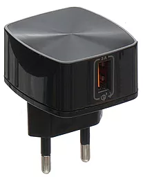 Сетевое зарядное устройство с быстрой зарядкой Remax Quick Charger Black (RP-U114)