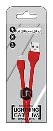 Кабель USB Trust Urban Revolt Lightning Cable 1m Red - миниатюра 3