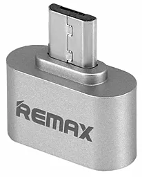 OTG-перехідник Remax Micro USB Silver (RA-OTG) - мініатюра 3