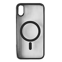 Чехол Epik Clear Color MagSafe Case Box для Apple iPhone XR  Black