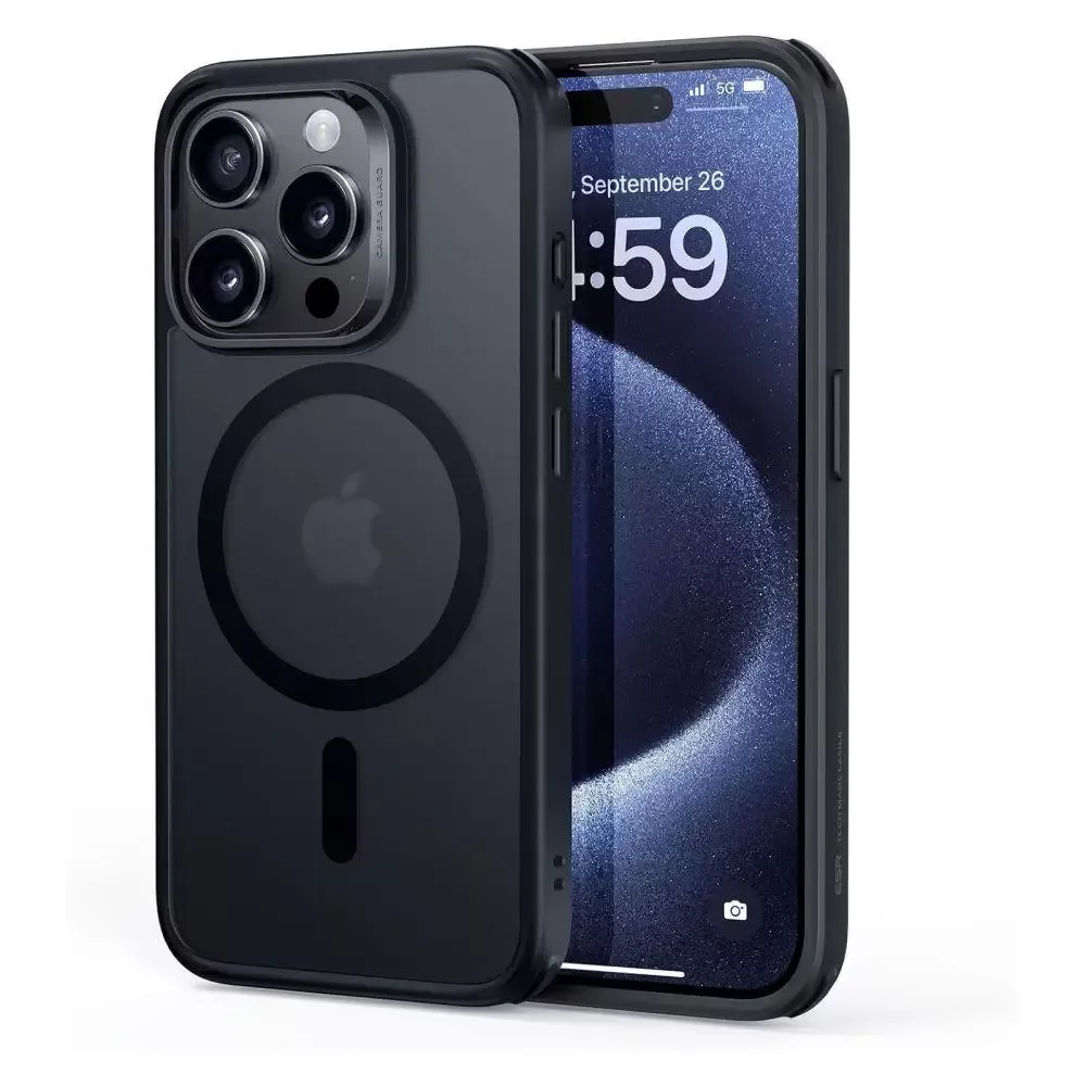 Чехол ESR для Apple iPhone 15 Pro CH Halolock Frosted Black (4894240173480) - фото 1