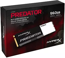 SSD Накопитель HyperX Predator 960 GB M.2 2280 (SHPM2280P2/960G) - миниатюра 3