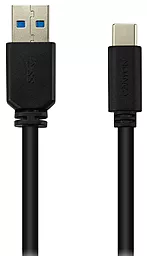 USB Кабель Canyon USB Type-C Cable Black (CNE-USBC4B)