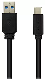 Кабель Canyon USB-A - Type-C 12w 2.4a 1м cable Black (CNE-USBC4B) - фото Кабель Canyon USB-A - Type-C 12w 2.4a 1м cable Black (CNE-USBC4B)