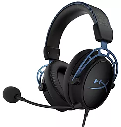 Навушники HyperX Cloud Alpha S Black/Blue (HX-HSCAS-BL/WW/4P5L3AA)
