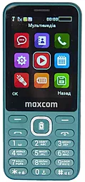 Мобильный телефон Maxcom MM814 Green - фото Мобильный телефон Maxcom MM814 Green